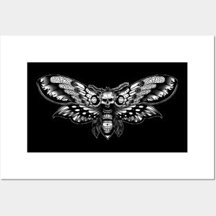 Black Moth Posters and Art